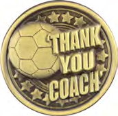 Superstar Football — Thank You Coach Metal Insert – catalogue page 72