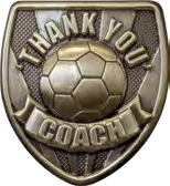 Prime Cobra Football — Thank You Coach Metal Insert – catalogue page 74