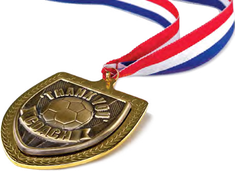 Cobra Shield Medal with Ribbon – catalogue page 86