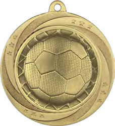 Football 60mm Medal Gold – catalogue page 104