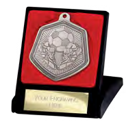 Falcon Football Medal & Box Silver – catalogue page 106
