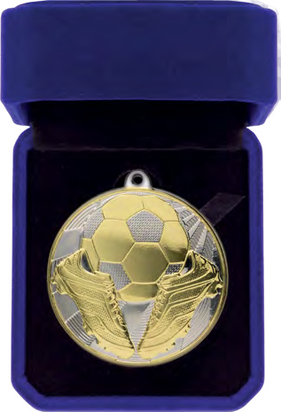 Premiership Football 60mm Medal & Box – catalogue page 107
