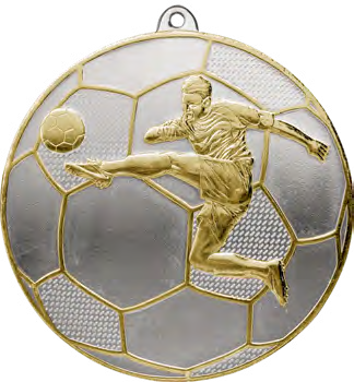 Premiership Football 70mm Medal – catalogue page 107