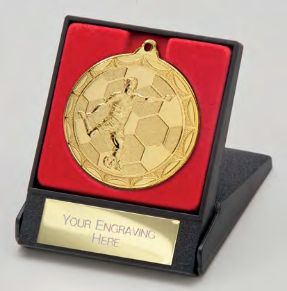 Impulse Football Medal & Box Bronze – catalogue page 108
