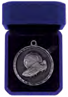 Power Boot Football Medal & Box Silver – catalogue page 110