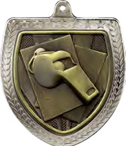 Cobra Shield Referee Medal Silver – catalogue page 111