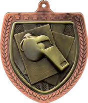 Cobra Shield Referee Medal Bronze – catalogue page 111