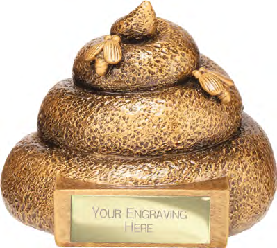 No.2 Stinky Poo Fun Award – catalogue page 134