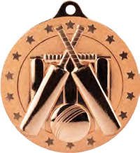 Cascade Stars Cricket Medal Bronze – catalogue page 151