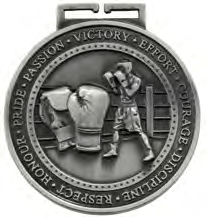Olympia Boxing Medal Silver – catalogue page 198