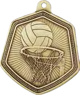 Falcon Netball Medal Gold – catalogue page 216