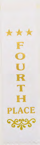 Recognition Ribbon Bookmark Fourth – catalogue page 240