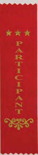 Recognition Ribbon Bookmark Participant – catalogue page 240