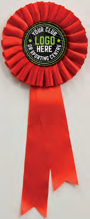 Champion Red Rosette 255mm – catalogue page 241