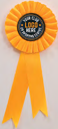 Champion Yellow Rosette 255mm – catalogue page 241