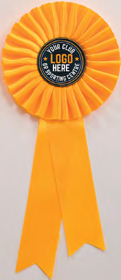 Champion Yellow Rosette 300mm – catalogue page 241