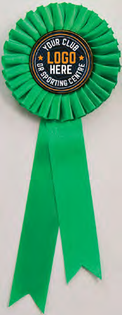 Champion Green Rosette 255mm – catalogue page 241