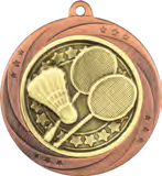 Superstar Badminton Medal Bronze – catalogue page 254