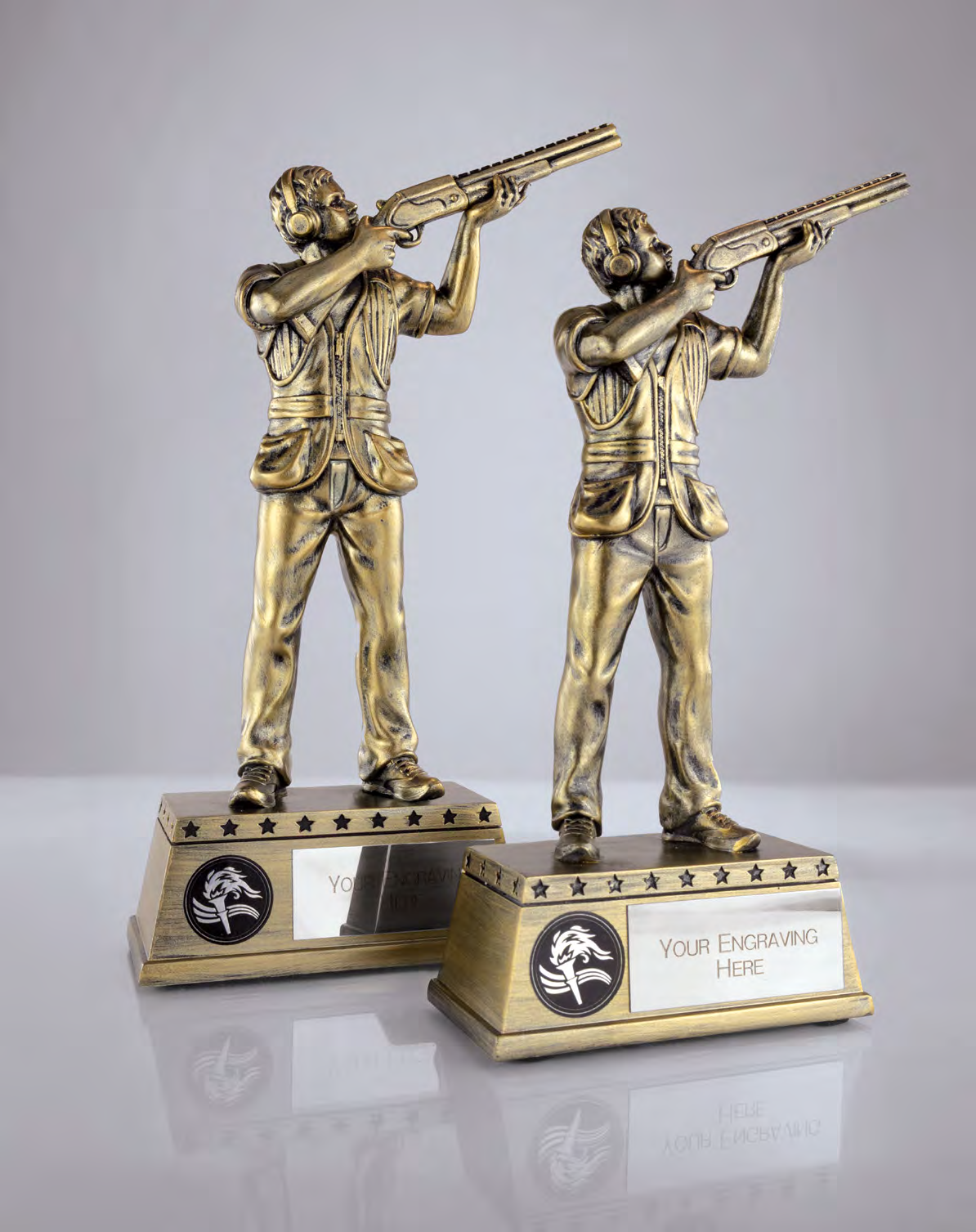 Classic Clay Pigeon Paired Figurines – catalogue page 291