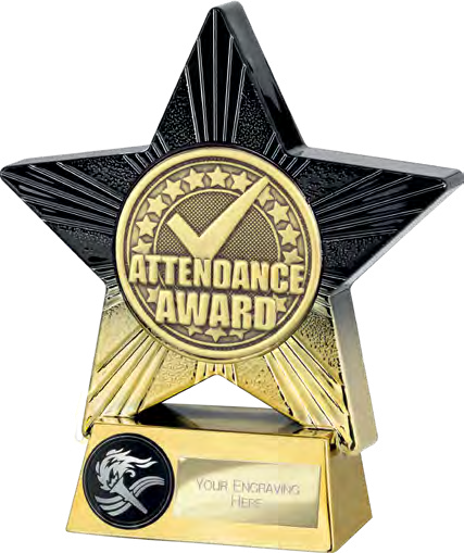 Superstar Schools Black And Gold Selectable Trophy – catalogue page 331