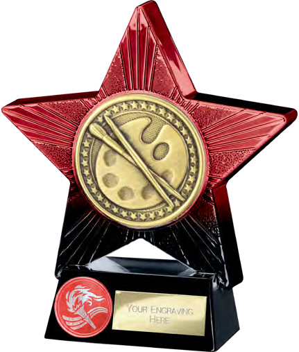 Superstar Schools Red Selectable Trophy – catalogue page 333