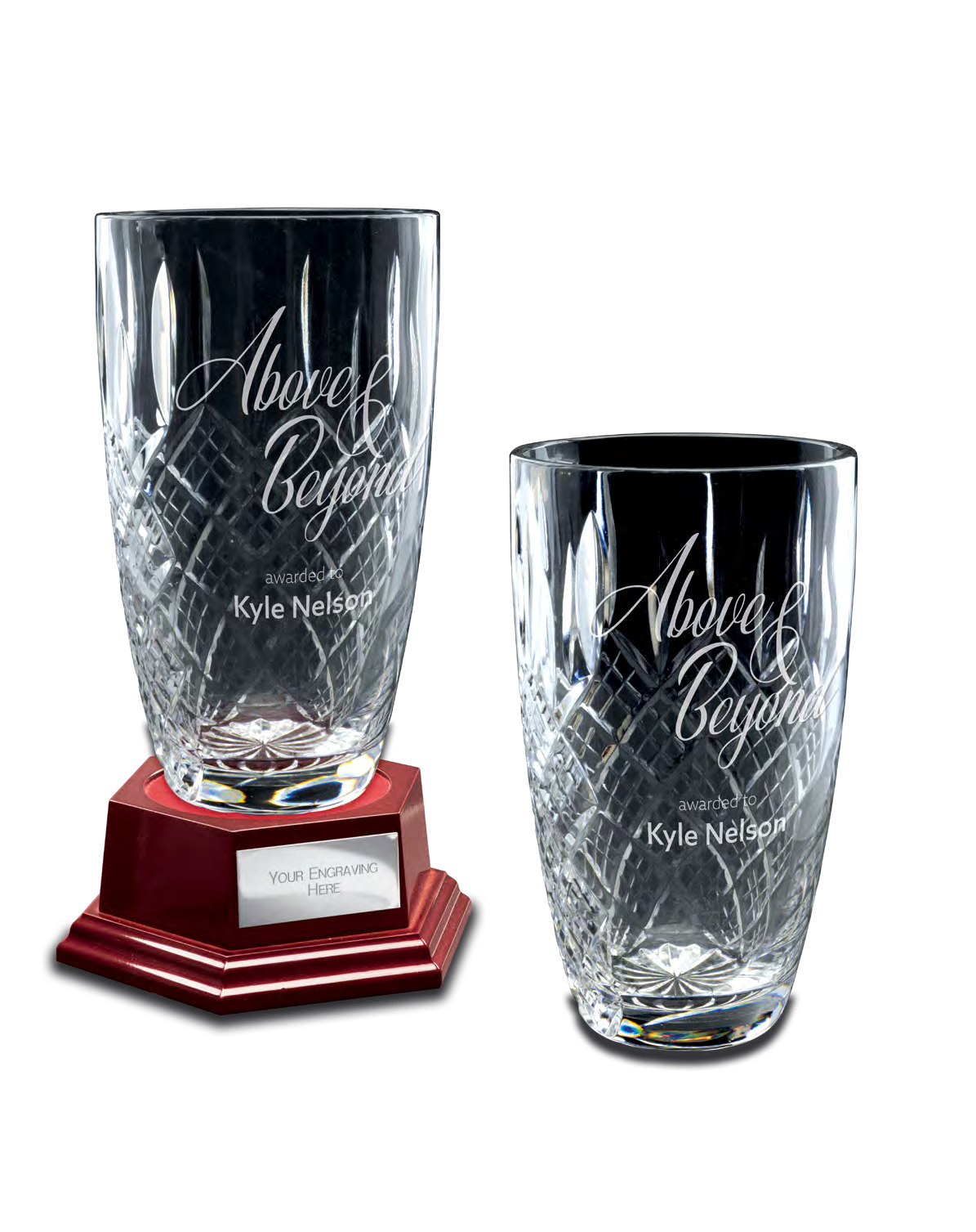 Publisher-Supplied Crystal Drinkware Composite – catalogue page 588