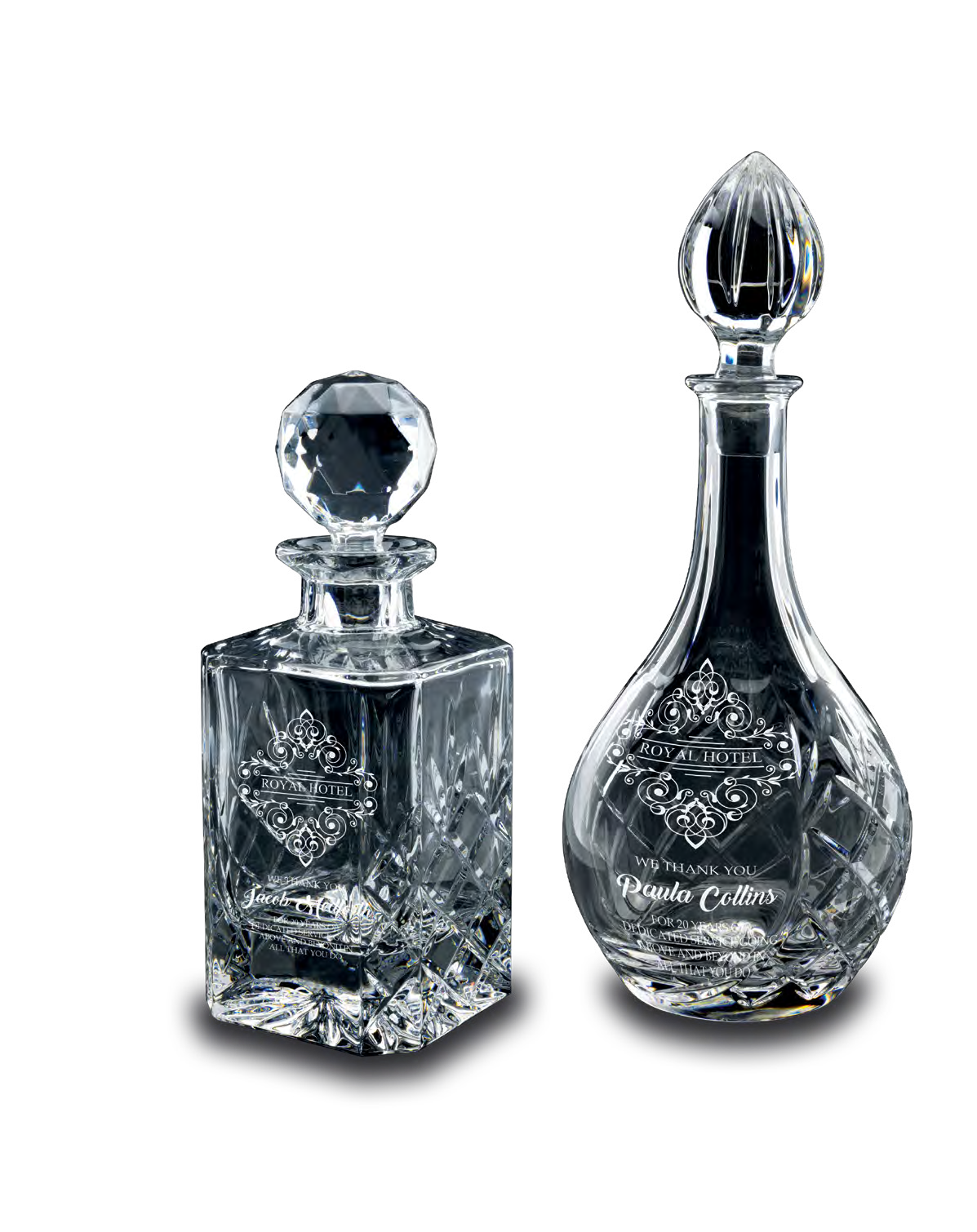 Publisher-Supplied Crystal Drinkware Composite – catalogue page 593